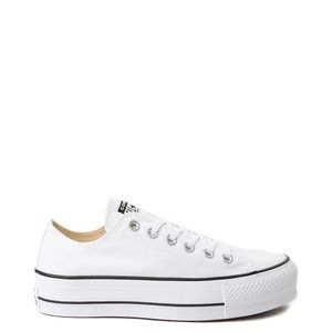 Converse Chuck Taylor All Star Lo Platform - White